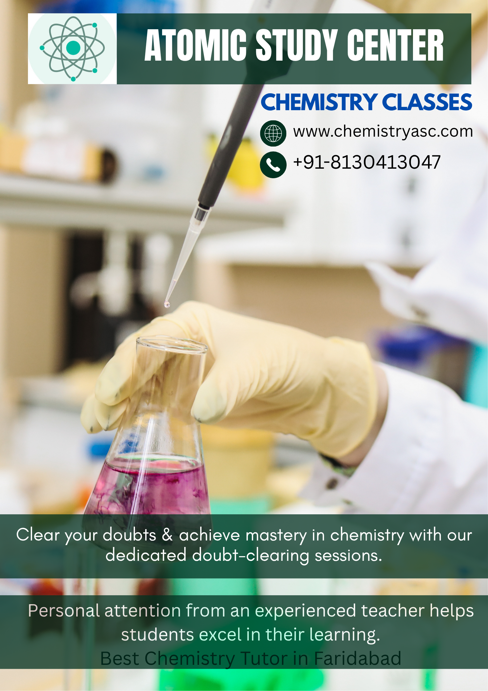 best chemistry institute in Faridabad